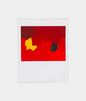 D'après Serge Poliakoff - Composition (rouge jaune et noir)